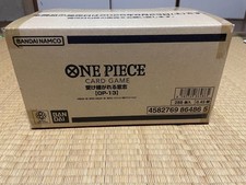 ONE PIECE Card Game CARRYING ON HIS WILL OP13 OP-13 Box Case Japanese