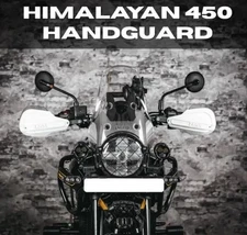 HANDGUARD WHITE FIT FOR ROYAL ENFIELD NEW HIMALAYAN 450