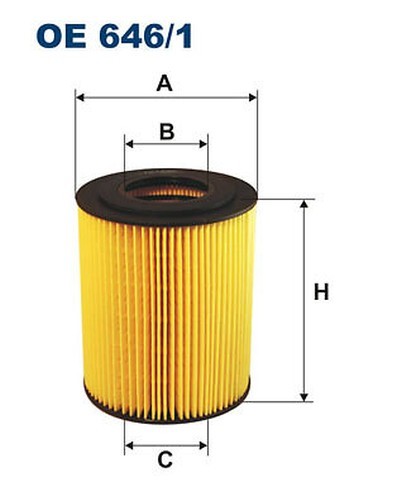Filtron Oe 646/1 ÖLfilter FüR ,Erf,Man,Maz-Man,Neoplan,ÖAf,Steyr-image
