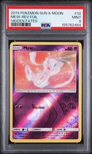2019 POKEMON SUN & MOON HIDDEN FATES #32 MEW-REVERSE FOIL PSA 9 on eBay