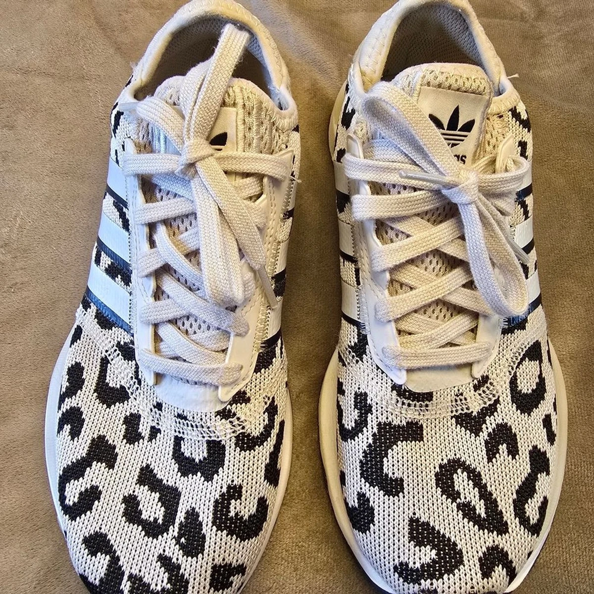 Adidas Swift Run X Leopard - Black W for sale | eBay