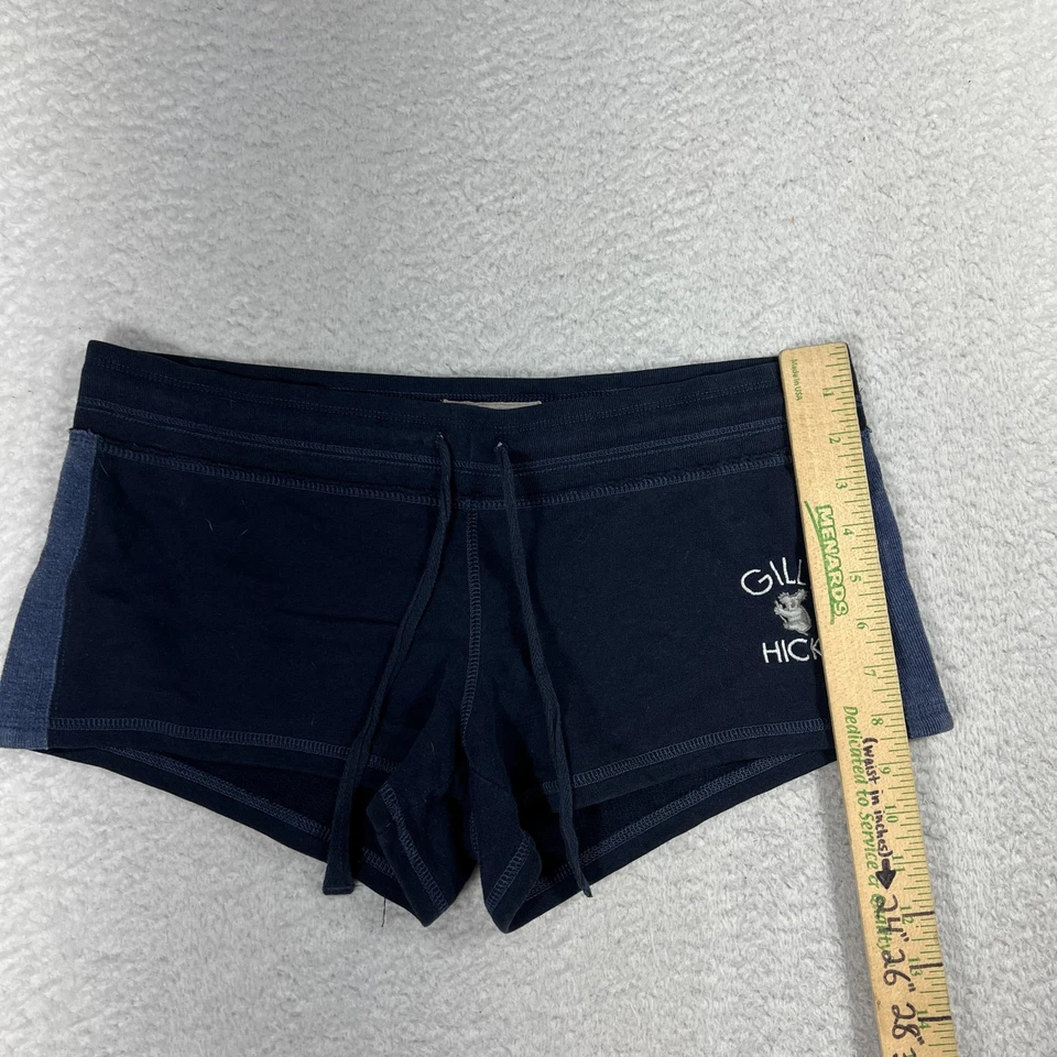 Gilly Hicks Women's Navy Athleisure Casual Shorts Size M Waist 33" Vintage - Image 4 of 4