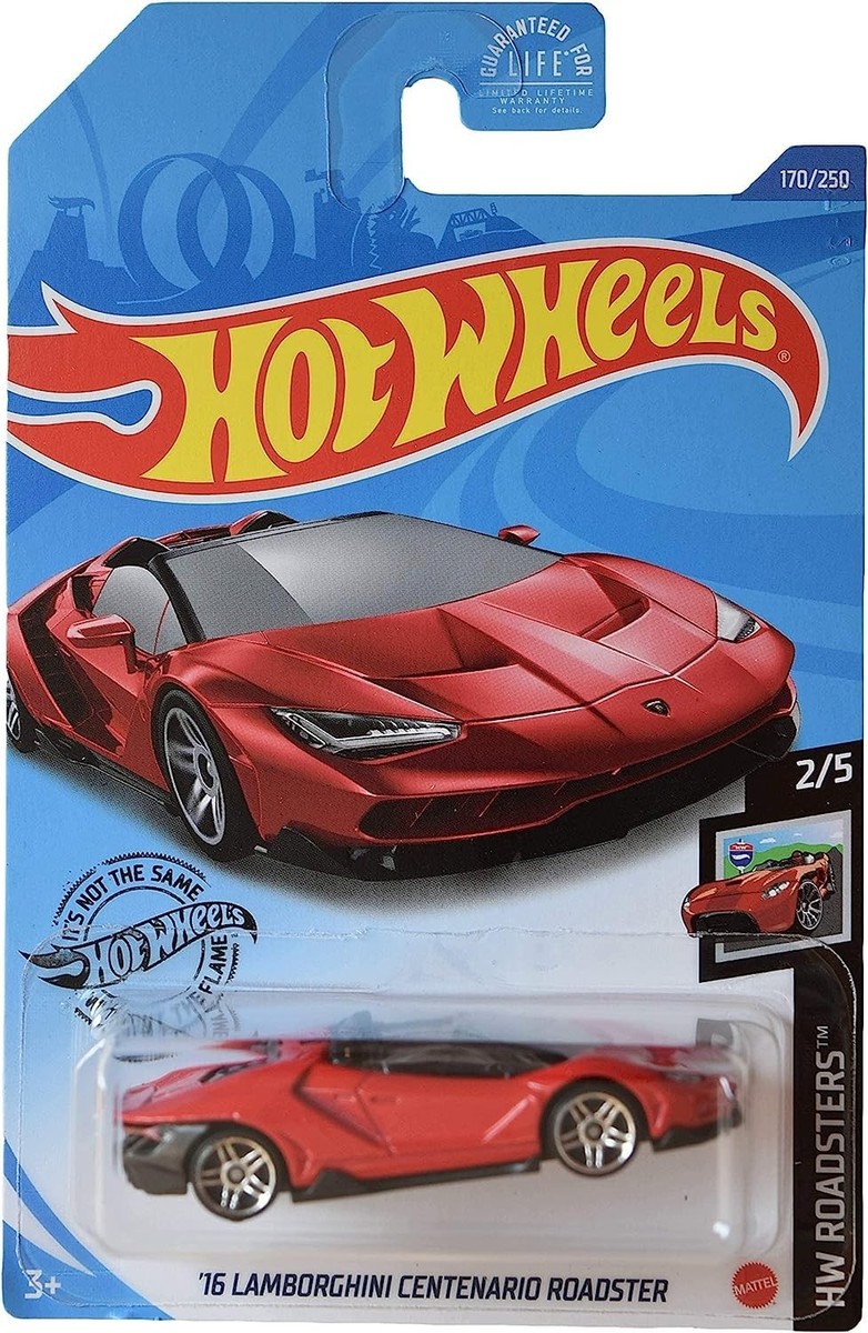 Hot Wheels '16 Lamborghini Centenario Roadster, [red] 170/25 6.5
