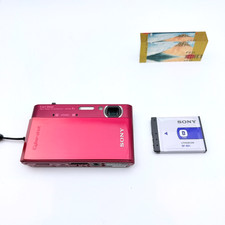 Sony Cyber-shot DSC-T900 Digital Camera Red Compact 12.1MP Touch LCD Japan