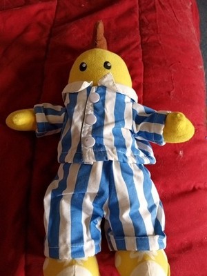 Vintage 1995 Tomy Bananas In Pajamas Stuffed Plush B1 Character Toy 8'' 