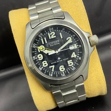 CITIZEN　Eco-Drive 7878-H16714 Citizen Promaster 7878-H16714 34mm Titanium Eco-Drive Quartz Men's