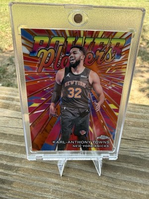 2025-26 Topps Power Players Karl-Anthony Towns #PP-4 Orange 15/25