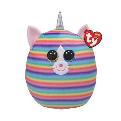Ty Squish a Boos / Squish Beanies Heather Katze Squish Kissen, ca. 20 cm