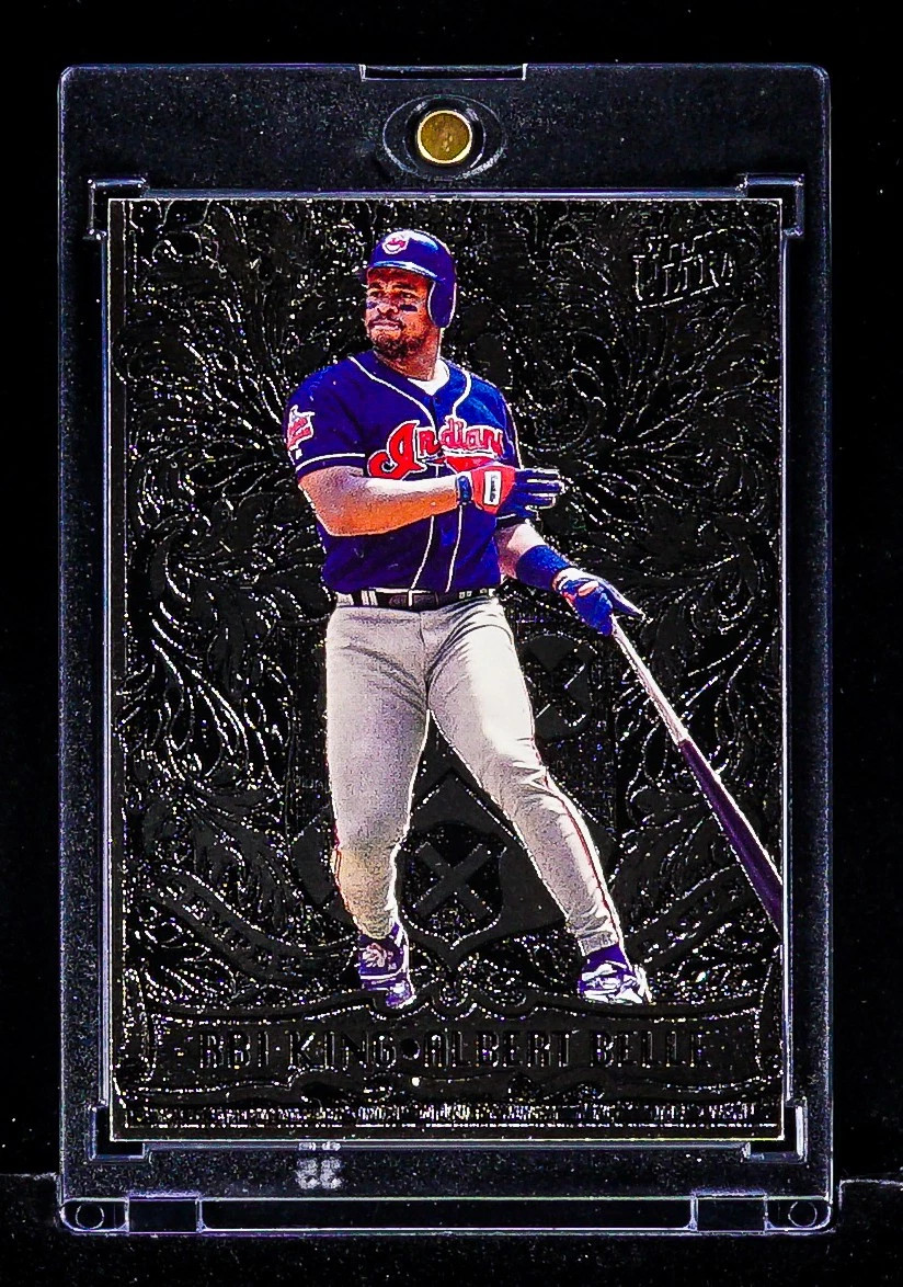 Albert Belle RARE RBI KINGS ETCHED FOIL CARD Cleveland Indians