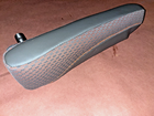 National Seating 237065-10 Volvo VNL Armrest Leather | Gray | Parts Masters image 1