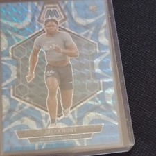 Panini Mosaic Jalyx Hunt Rookie Prizm #375 Philadelphia Eagles Football Card