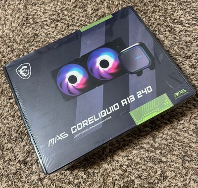 MSI MAG Coreliquid A13 240 AIO Liquid CPU Cooler RGB AMD AM5 AM4 Intel 1700 1851