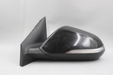 Left Driver Side Black Door Mirror Power Fits 2015-2017 HYUNDAI SONATA OEM 40386