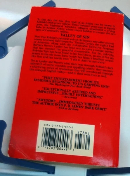 Signed A Great Deliverance Elizabeth George Inspector Lynley Excellent Condition - Image 2 of 4