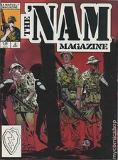 Nam Magazine #3 VG+ 4.5 1988 Stock Image Low Grade