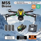 M5s Drone FPV 8K Professional Camera Brushless Motor RC With Screen Remote Long-