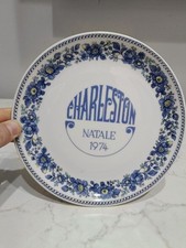 Piatto Bavaria Eschenbach Charleston Natale 1974 Da Collezione Vintage