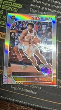 Jalen Lecque 2019-20 Hoops Silver Prizm RC #254