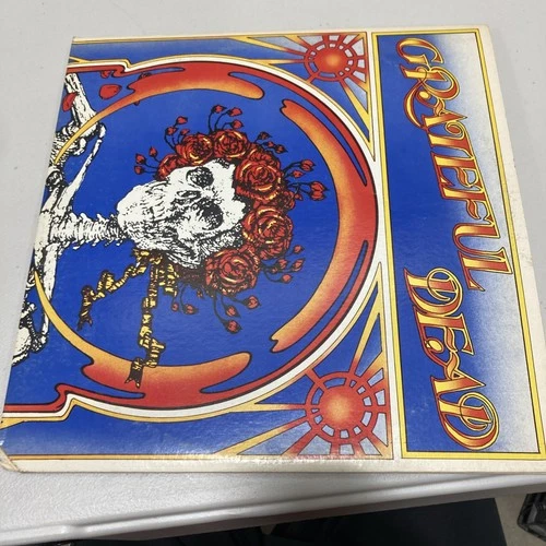 Grateful Dead- Skull and Roses 2-LP Vintage Original Green Label LP Vinyl Record