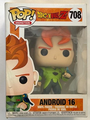 FUNKO POP! Animation Series DRAGON BALL Z ANDROID 16 VINYL #708
