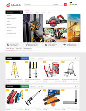 Sell Construction Tool eCommerce Website / Free Installation / Setup