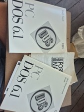 vintage IBM PC DOS 6.1 users guide manual And Data Compression guide