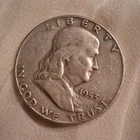 1953 Franklin Half Dollar Silver 50C Liberty Bell Philadelphia Circulated
