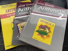 A Beka Arithmetic 2 lesson plans, Charts And Games and test key