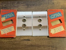 Snapit Mirror Wall Plate for Push Button Switch