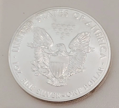 2021 Type 1 American Silver Eagle Uncirculated Bullion $1 Coin #3