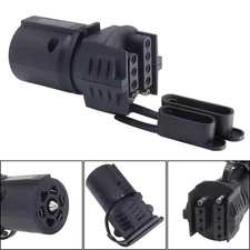Trailer RV Boat Adapter 7 Way to 4 Way 5 Way Plug 12V Flat Blade Plug Connector