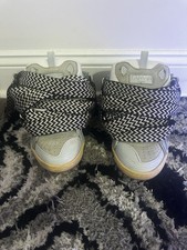 LANVIN Men s Low Top Chevron Lace-Up Sneakers...