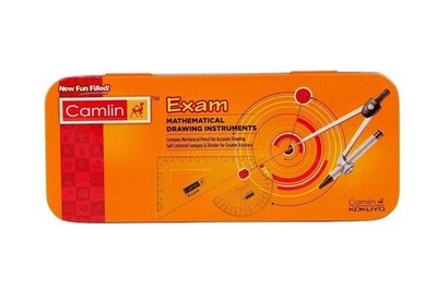 Camlin Kokuyo Prüfung Mathematische Zeicheninstrumente Geometrie Box Set für Schüler