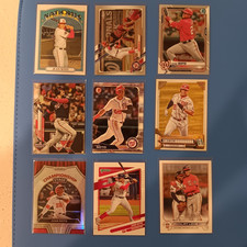Juan Soto 9 Card Baseball Lot Mets, Yankees, Nationals, Padres 54