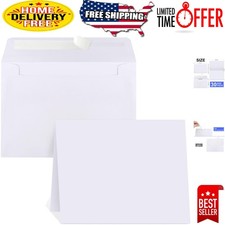Multi-Purpose 4x6 Blank Cards  Envelopes Set - Ideal for Weddings and Birthdays