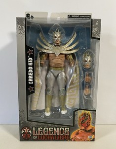 Boss Fight Studio Legends of Lucha última intervensión Luchacitos Mini figura de acción Mystery Box Premium Collectible – Paquete de 18 cifras Luchador Surtido de 3 pulgadas con 5 puntos de
