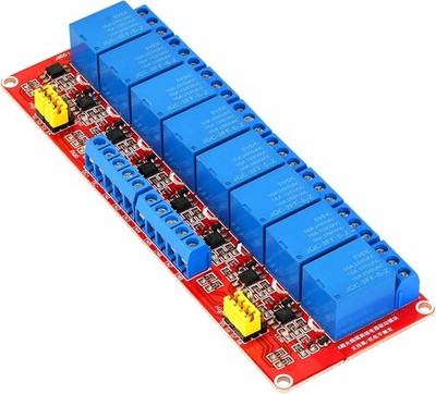 Optocoupler Isolation Relay Module High Low Level Trigger 1 8 Channel 24V