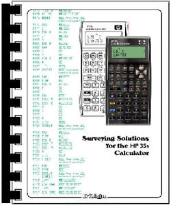 Hp 35s Surveying Programs