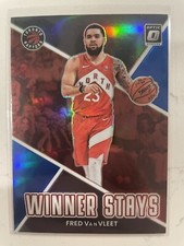2022-23 Donruss Optic Fred VanVleet Winner Stays #17 Blue Prizm Holo #d /85 SSP