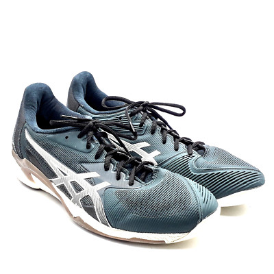 ASICS Solution Speed FF Mens Blue Athletics Shoes Size 10