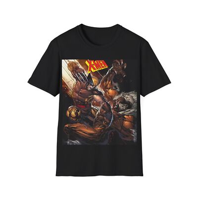 Wolverine vs Sabretooth Shirt | Mutant rivalry Graphic Tee