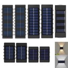 Double Head LED Wall Light External 3000K-6500K Garden Outside Wall Mounted Lamp