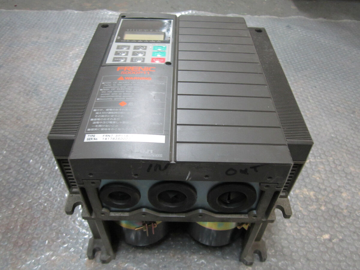 Fuji Electric FRN7.5P11S-4 Frenic 5000P11 AC Drive 12.5KVA Fuji Electric FRN7.5P11S-4 Frenic 5000P11 AC Drive 12.5KVA