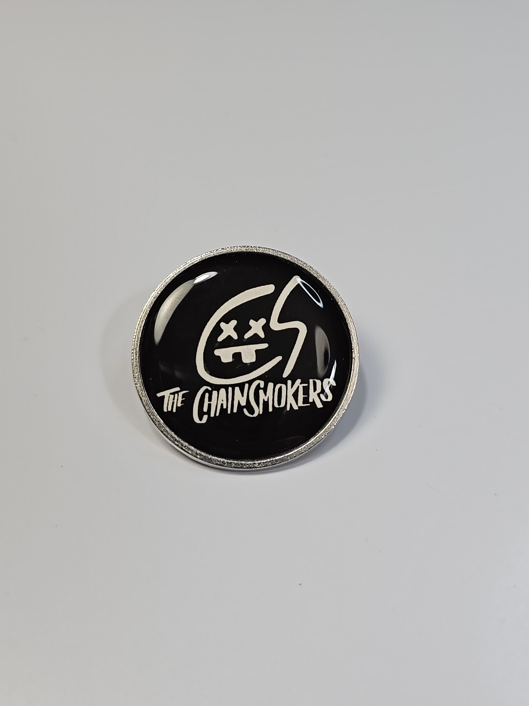 American Electronic DJ Duo Lapel Pin