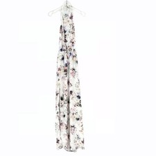 NWT Show Me Your MuMu Womens Dress Small Heather Halter Floral White 