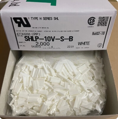 2000PCS NEW FIT FOR Connector SHLP-10V-S-B rubber shell 10P 1.0mm spacing