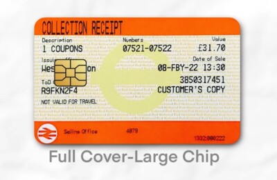London Rail Ticket x2 | Kartenhülle | Kreditkartenhülle | Kreditkartenaufkleber