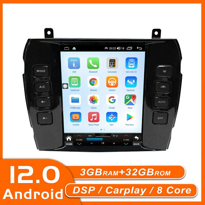 For Jaguar Xj 2004-2008 Android Car Radio Tesla Screen 2din Stereo Receiver 32g
