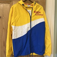 Disney Paris Eurodisney Windbreaker Jacket 1992 Remix Size M
