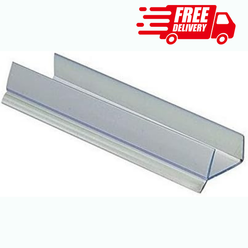 1M Length PVC Plinth Sealing Strip 18mm MDF kickboard Panel Transparent